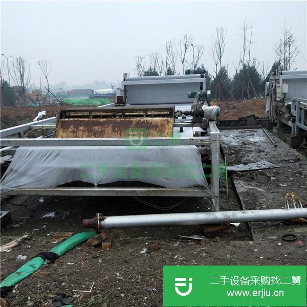 廣東出售二手河道清淤帶式泥漿脫水壓濾機