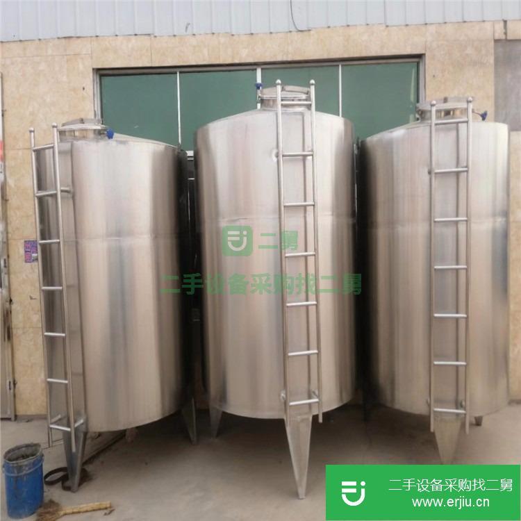 山東出售二手立式不銹鋼儲罐
