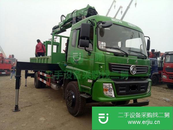 湖北出售二手長興6.3噸折疊隨車吊