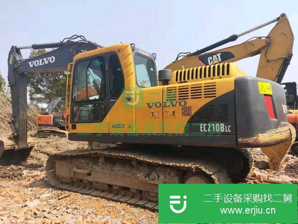 西藏出售二手沃爾沃210挖掘機