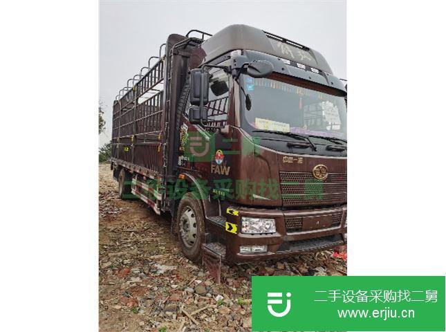江西出售二手一汽解放J6倉欄載貨車