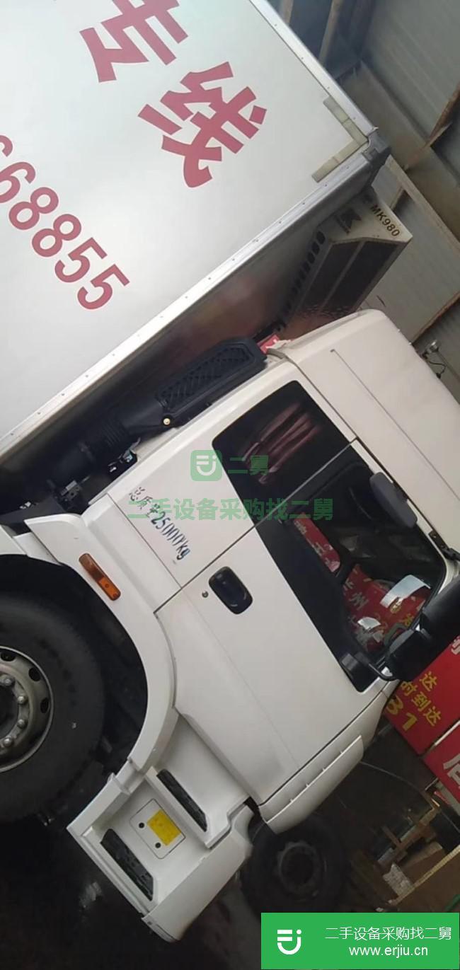 浙江出售二手福田歐曼前四后八冷藏車