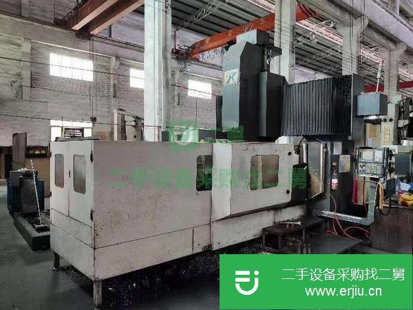 山西出售二手2x1.3米龍門加工中心  發那科MD系統