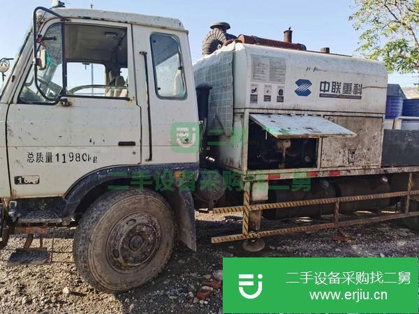 河北出售二手中聯9016車載泵無欠款無糾紛