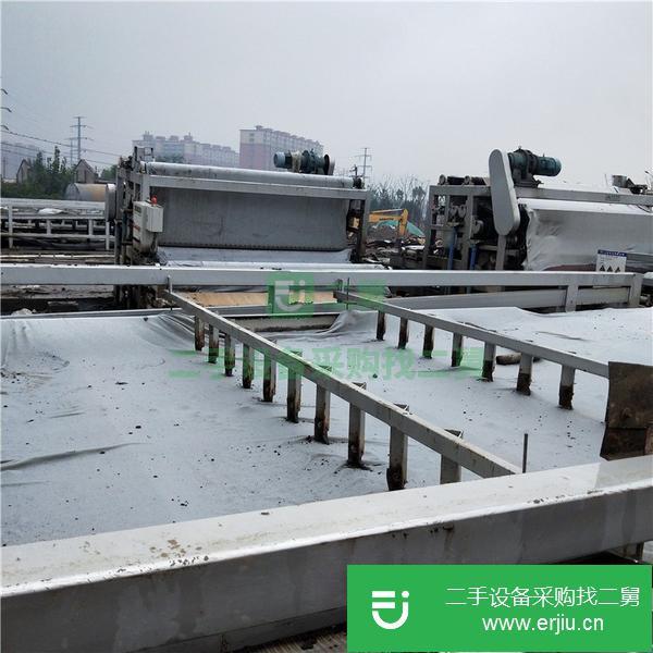 廣東出售二手河道清淤帶式泥漿脫水壓濾機