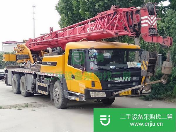 河北出售二手三一STC200型二十噸吊車原樅原?