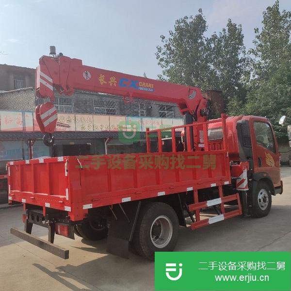 河南出售二手程力6.3噸隨車吊