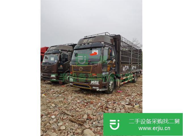 江西出售二手一汽解放J6倉欄載貨車