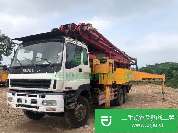 湖南出售二手三一叉腿46米泵車手續齊全手續齊全包過戶