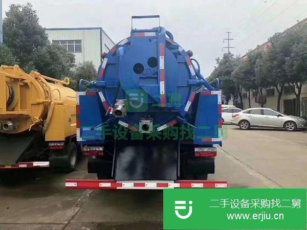 廣東出售二手國六東風多利卡玉柴140馬力藍牌清洗吸污車