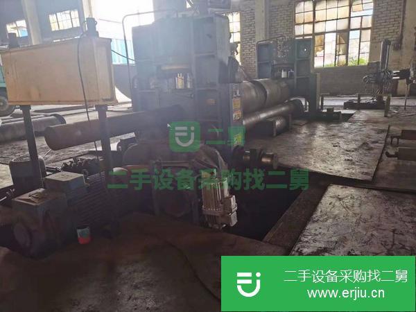 四川出售二手30x3米液壓上棍萬能卷板機