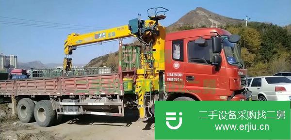 河南出售二手石煤12噸4節(jié)臂隨車吊