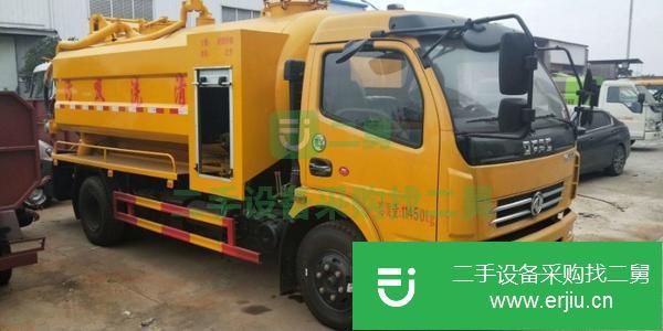廣西出售二手5立方清洗吸污車