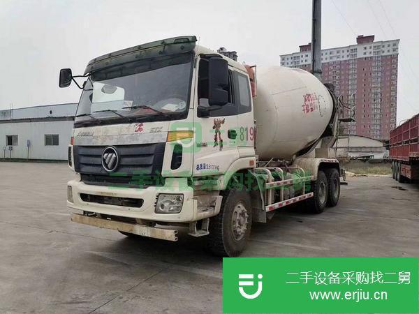 廣東出售二手豪沃國五輕量化前四后八攪拌車12方