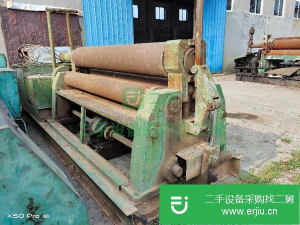 廣西出售二手實心W11-25*2500機械自動卷板機