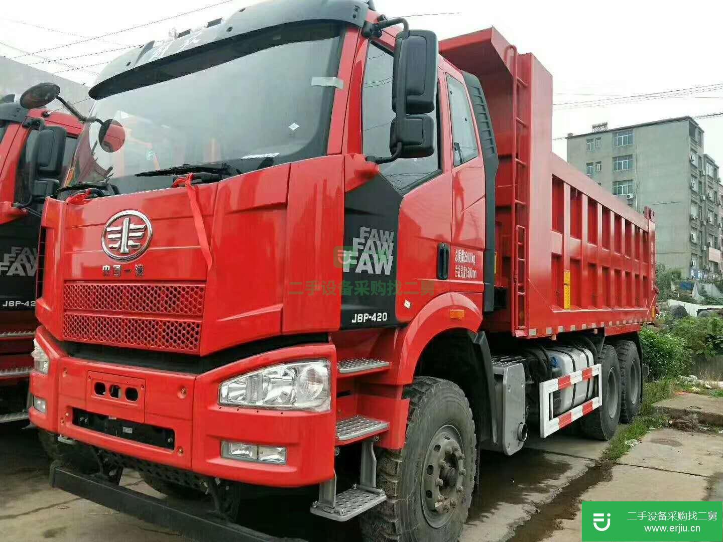 江西出售二手一汽解放J6P自卸車