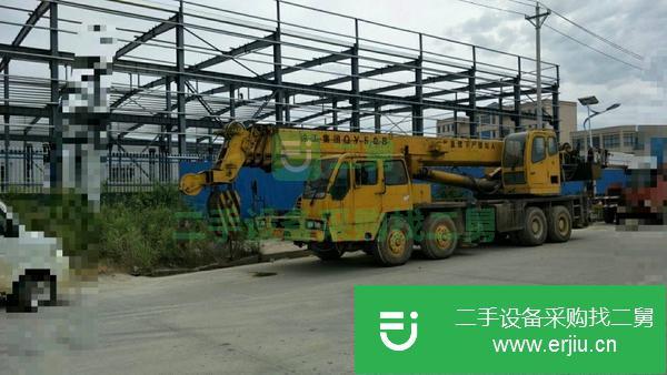 湖北出售二手04年徐工50噸汽車吊