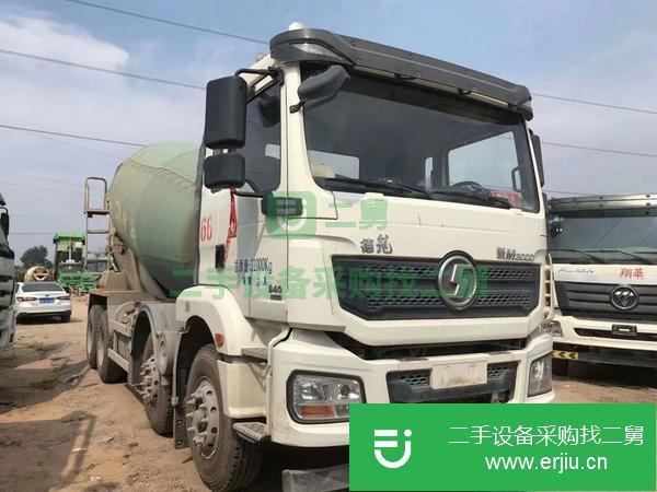 廣東出售二手德龍前四后八輕量化國五攪拌車