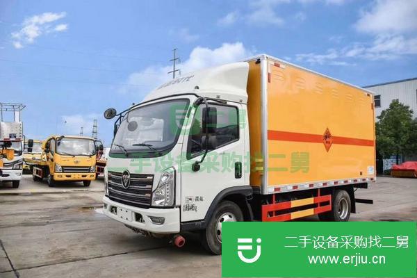 湖北出售二手國六福田危險品運輸車可分期包上戶