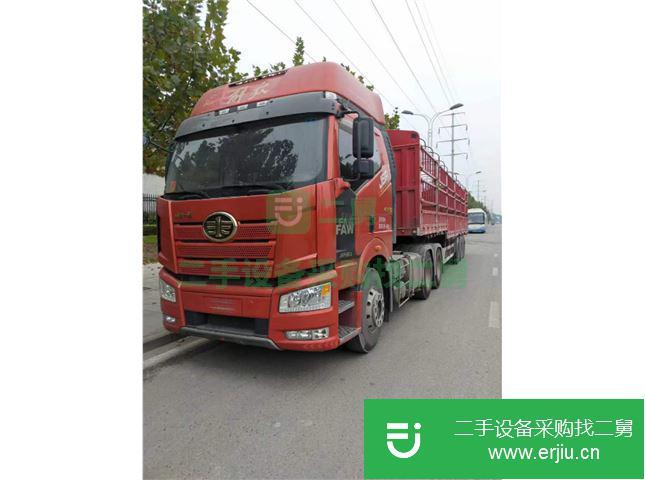 江西出售二手一汽解放J6P半掛車