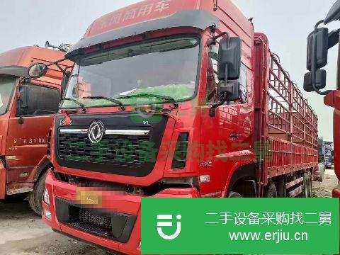 江西出售二手東風(fēng)天龍倉(cāng)柵載貨車