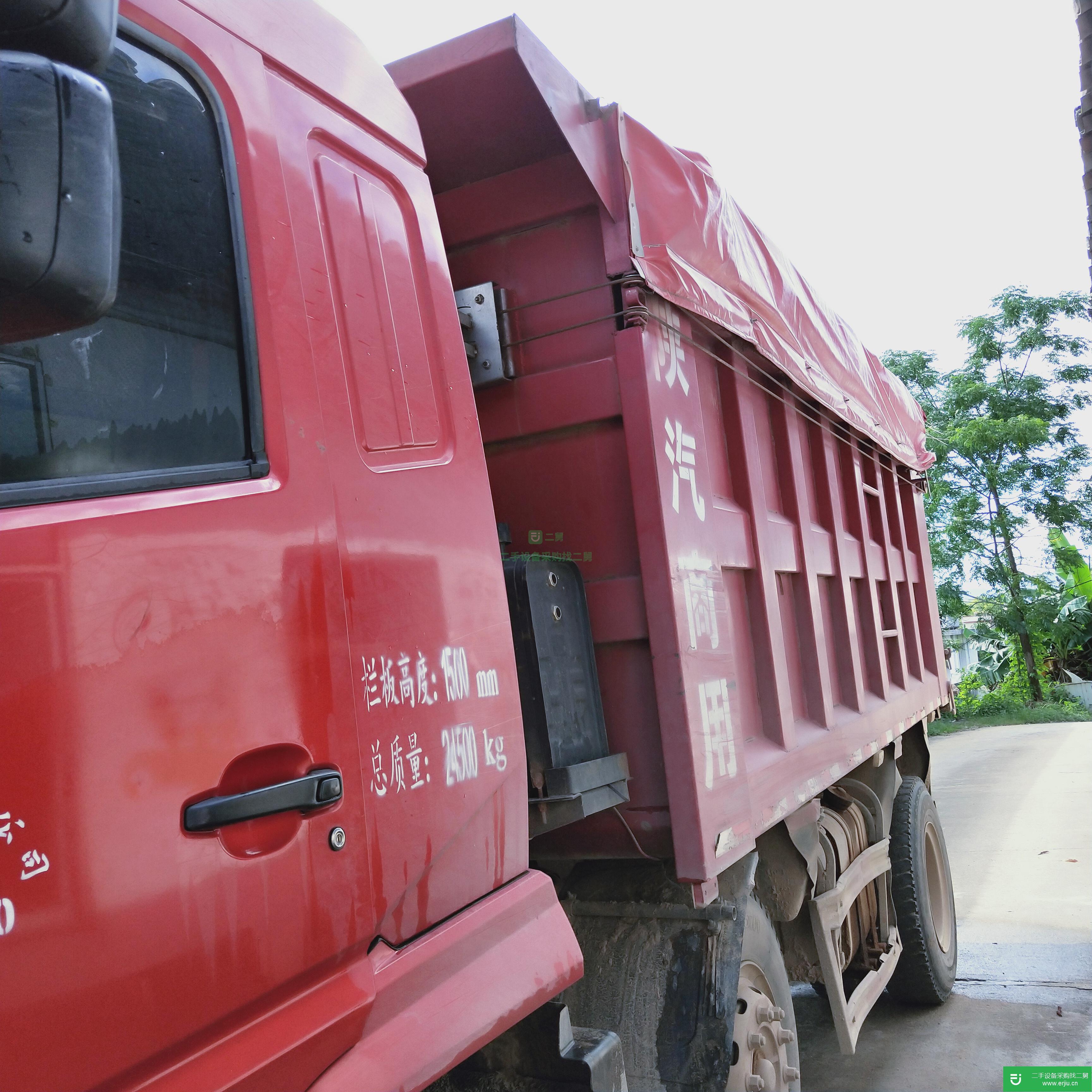 江西出售二手陜汽180馬力自卸車
