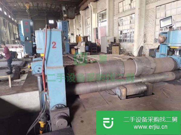 四川出售二手30x3米液壓上棍萬能卷板機