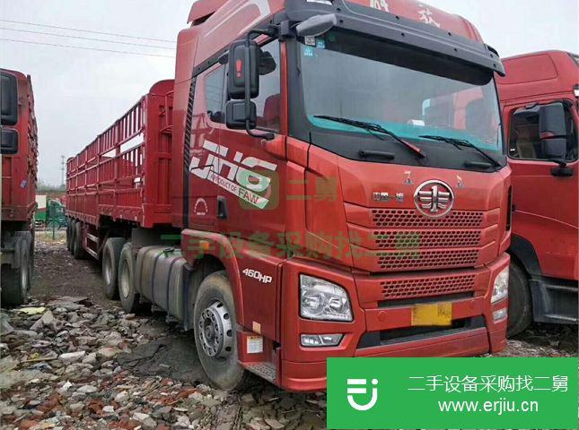 江西出售二手一汽解放J6P半掛車