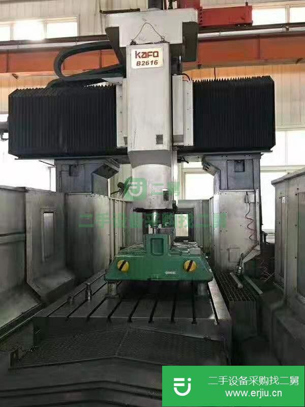 山東出售二手臺灣高鋒B2616龍門數控銑床
