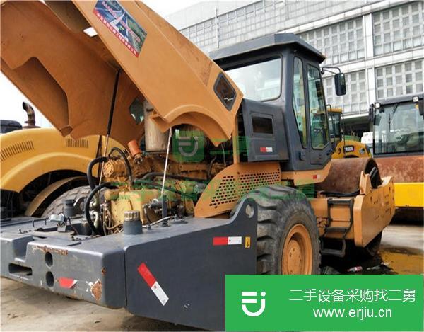 青海出售二手徐工22噸壓路機