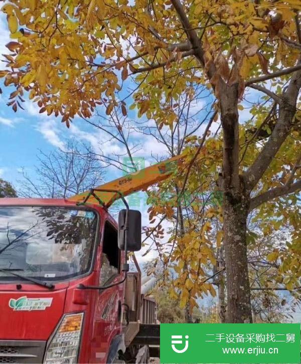 江蘇出售二手5噸藍牌隨車吊