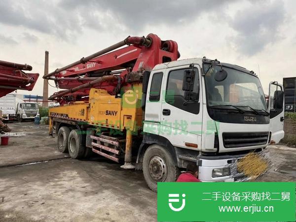 河北出售二手三一40米泵車手續齊全
