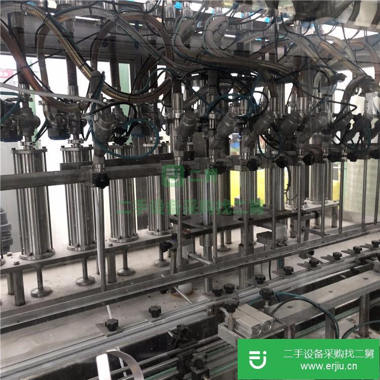 山東出售二手不銹鋼直線灌裝機