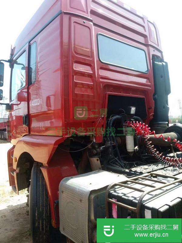 河北出售二手國五德龍375雙驅牽引車