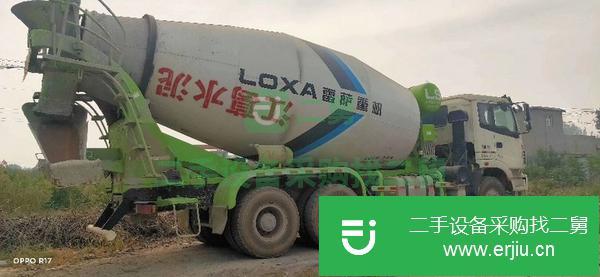 江蘇出售國五后八輪歐曼攪拌車，大14拉16方，兩節傳動軸三層大架