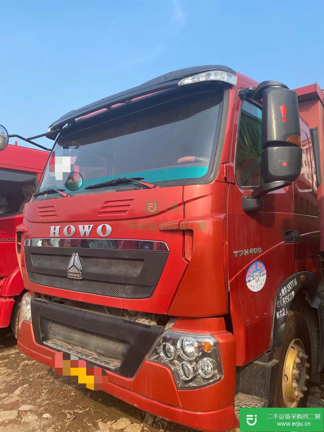 江西出售二手重汽豪沃400馬力自卸車