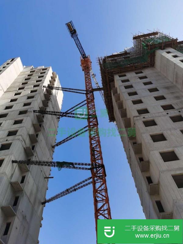 山東出售二手廣西建機塔吊80米高