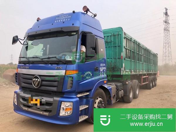 河北出售二手歐曼400馬力國五半掛車
