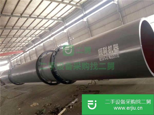 河南出售二手大型石英砂滾筒烘干機