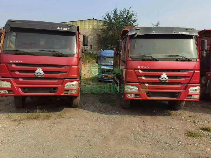 出售18年的礦山定制版歐曼后八輪自卸車