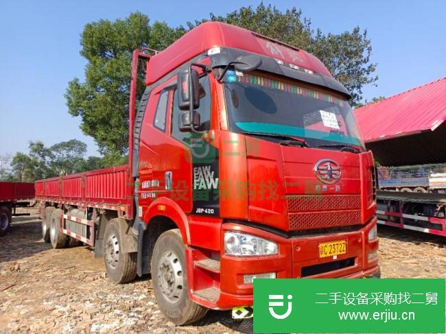 江西出售二手一汽解放半掛車
