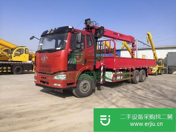 山東出售二手14噸隨車(chē)吊