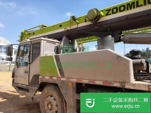 廣東出售二手中聯25V汽車吊17年9月國五