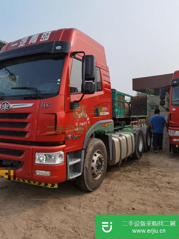 河北出售二手悍V400牽引車，國五濰柴動力，原車原版輪胎