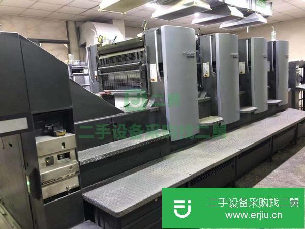 北京出售二手日本原裝秋山八色印刷機