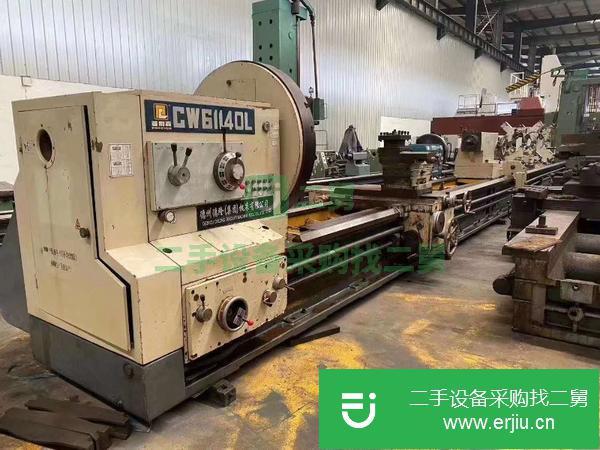 江蘇出售二手普利森CW61140Lx14米普通車床