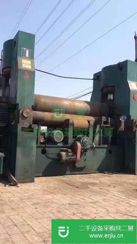 河北出售二手70x2500液壓上棍萬能卷板機