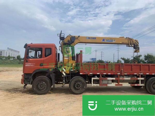 湖北出售二手徐工12噸隨車吊