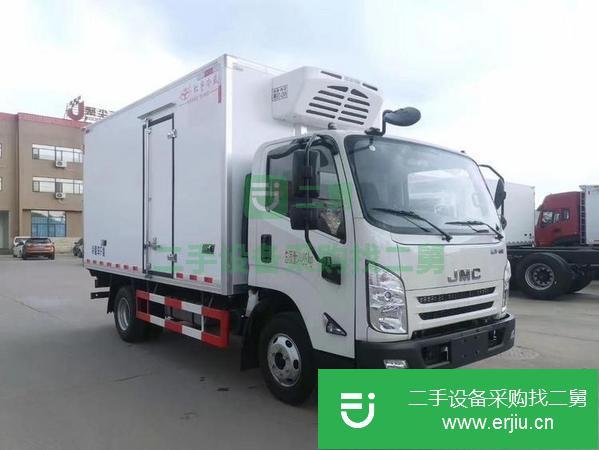 湖北出售二手江鈴凱運寬體4.2米國六冷藏車