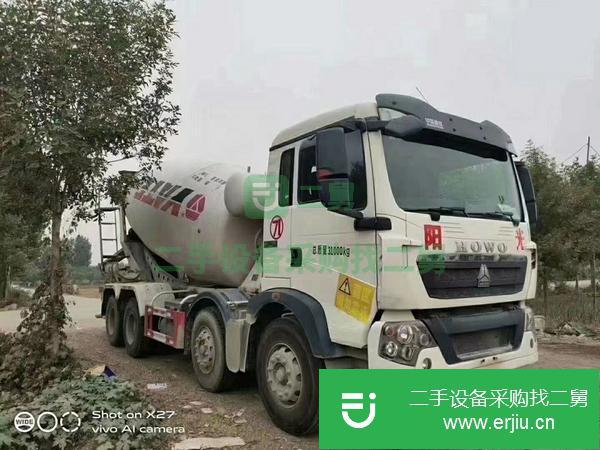 江蘇出售二手豪沃輕量化攪拌車14方國五